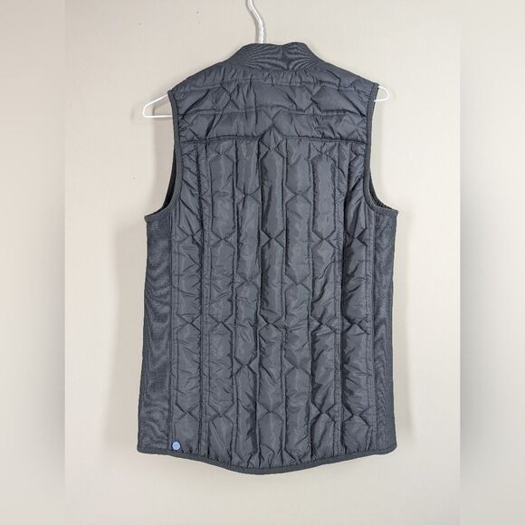 Hunter Quilted Lightweight Puffer Vest – Size XS – Charcoal Gray - Picture 8 of 9